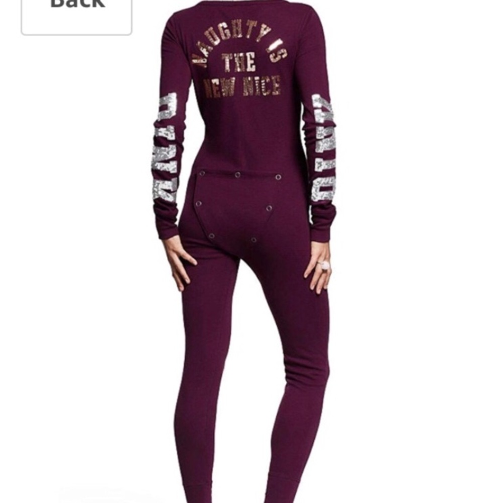Victoria Secret onesie.
